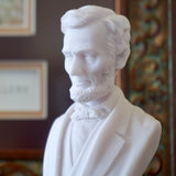 Abraham Lincoln 6-inch White Bust