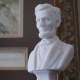 Abraham Lincoln 6-inch White Bust