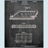 Etch-A-Sketch Canvas Patent Print