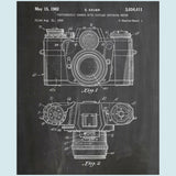 Camera Canvas Patent Print