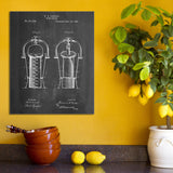 Wine Cooler Canvas Patent Print