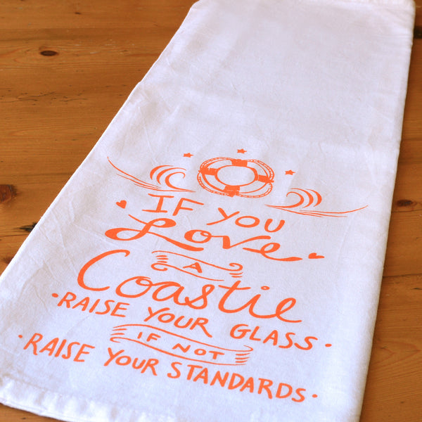 Coastie Tea Towel