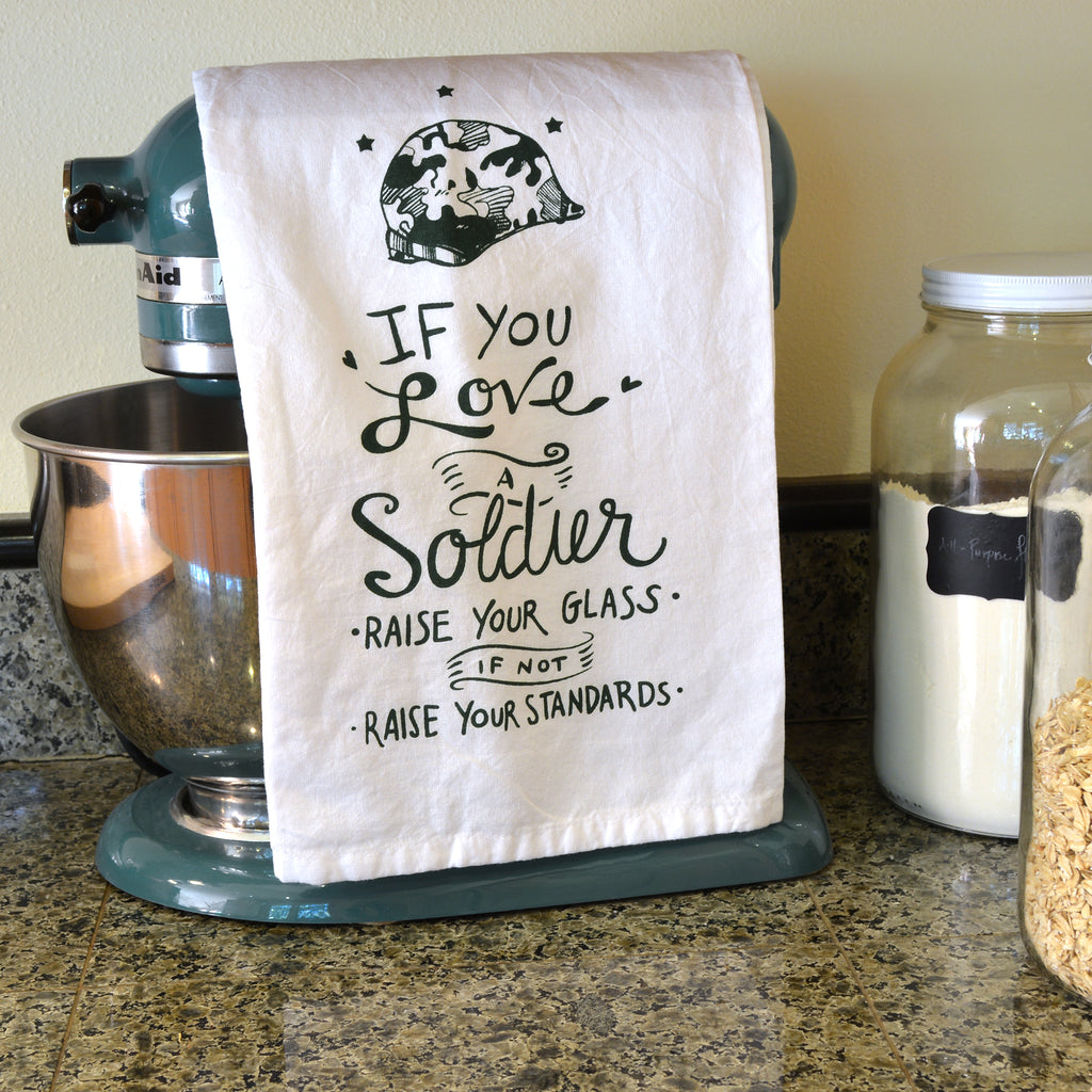 Soldier Tea Towel