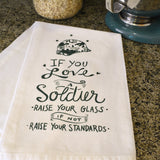 Soldier Tea Towel