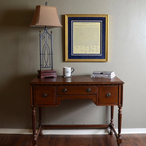 Custom Framed Declaration of Independence Document