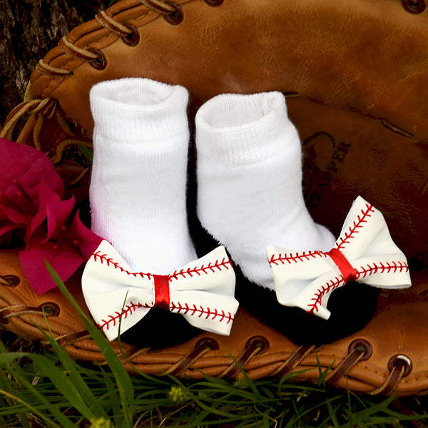 Little All Star White Baby Socks
