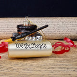 Constitution Scroll Ornament