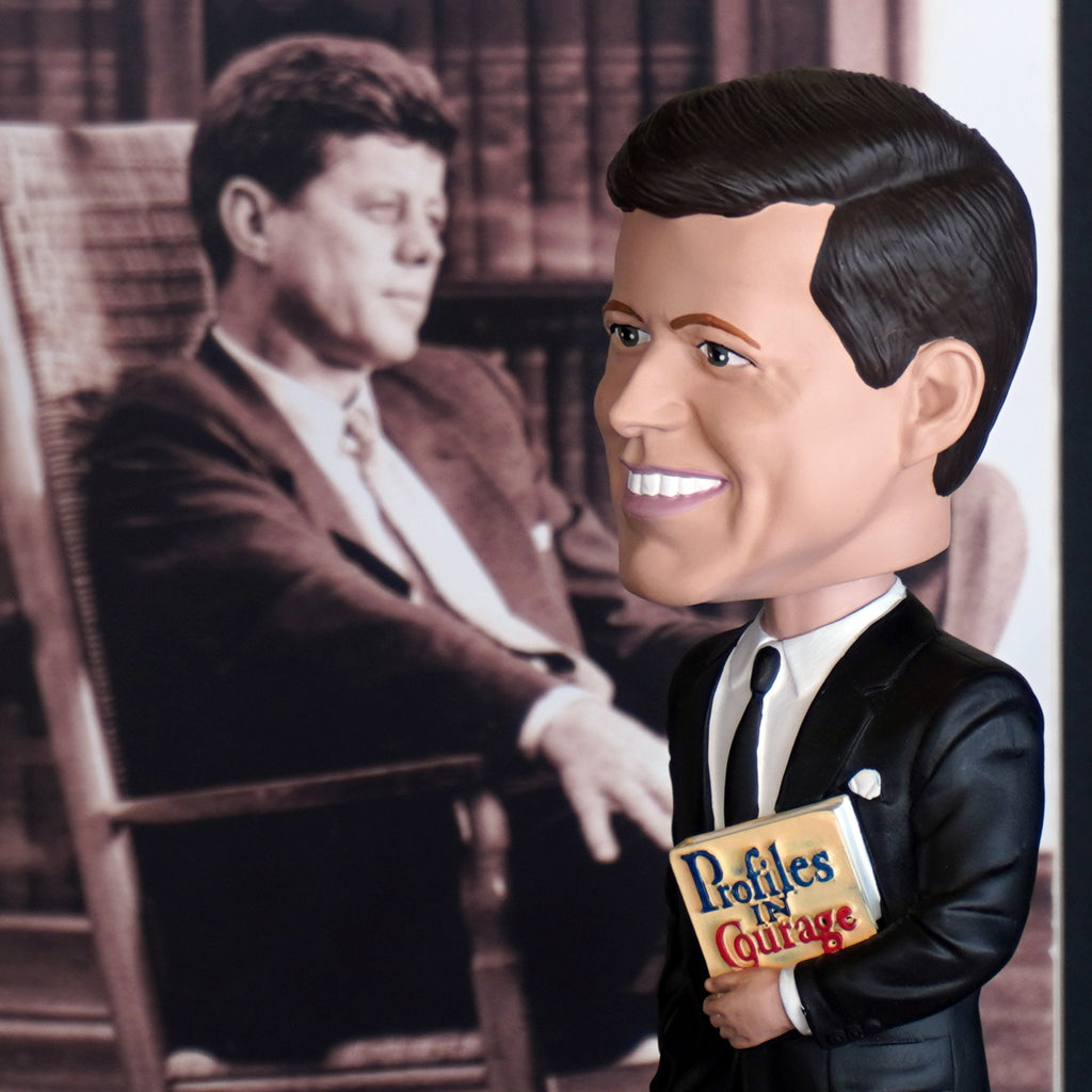 Bobblehead John F. Kennedy &ndash; Royal Bobbles 8 Pollici &ndash; Statuetta Collezione