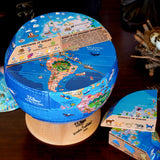 3D Wooden Earth Puzzle