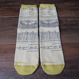 Typewriter Patent Socks