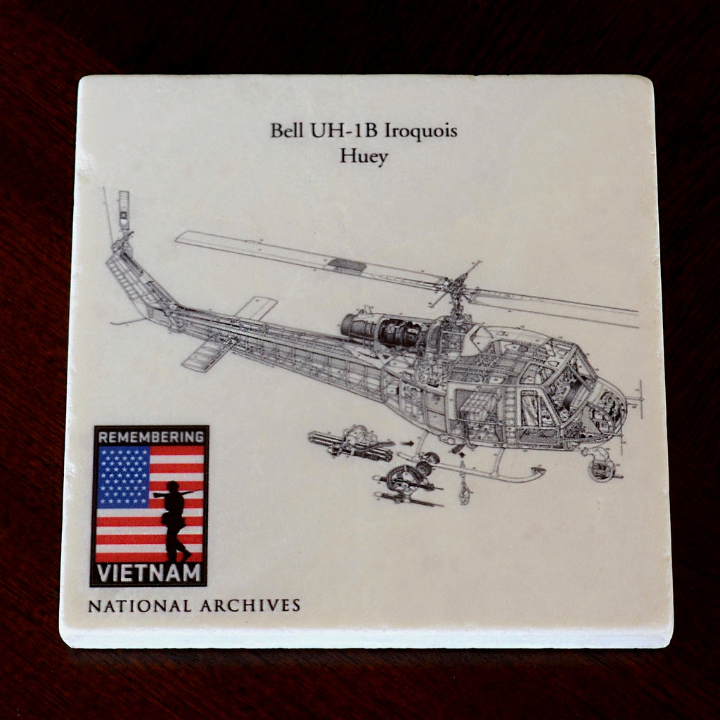 Bell Huey UH1B Iroquois Helicopter Coaster