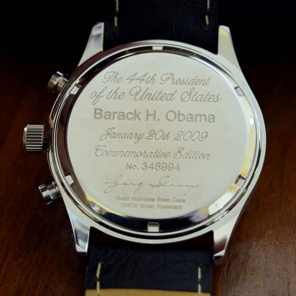 Commemorative Edition President Obama Chronograph Watch – National ...