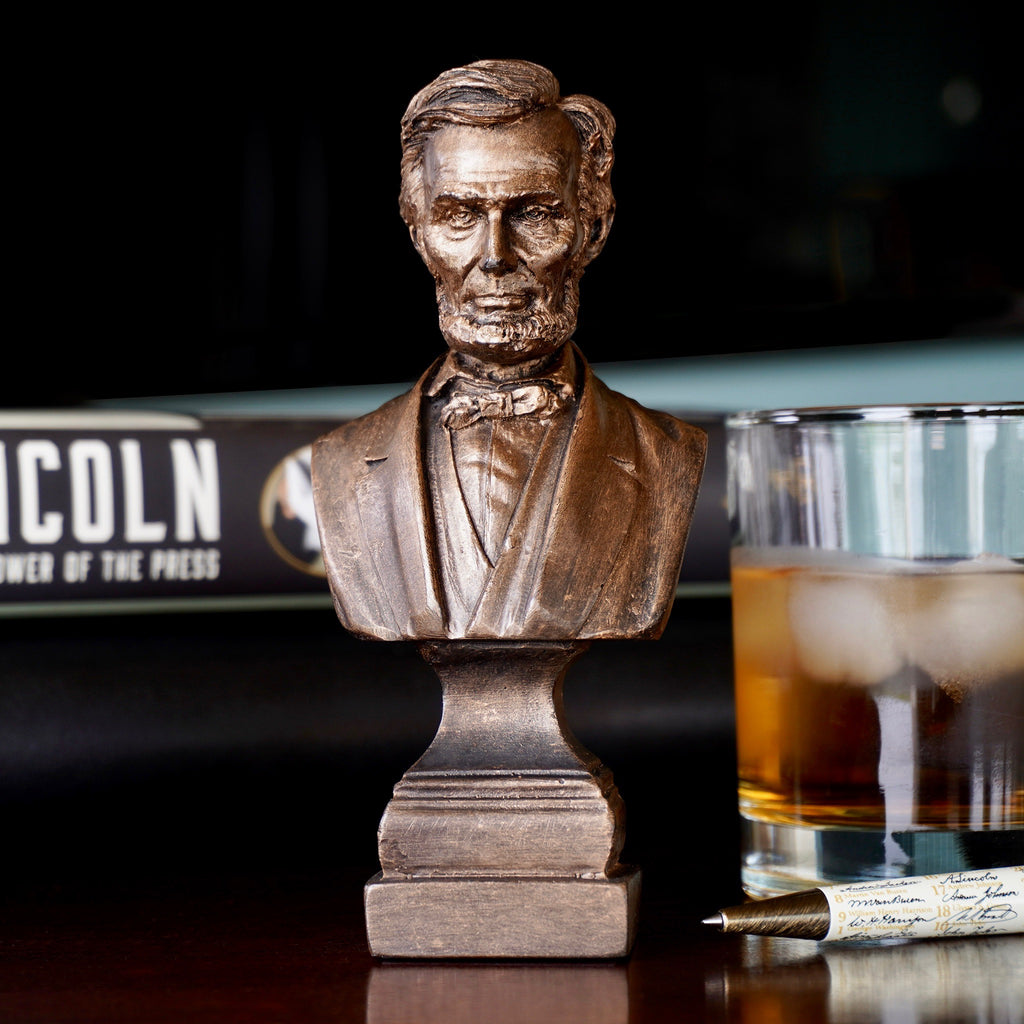 Abraham Lincoln 5 1/2-inch Bronze Bust