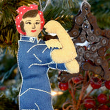 Rosie the Riveter Ornament