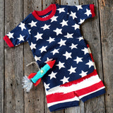 Stars and Stripes Patriotic Toddler Pajamas