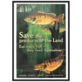 Save Products of Land Poster
