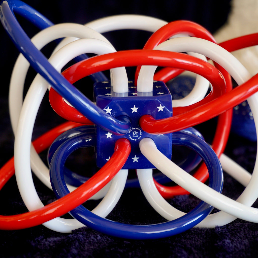 Red, White and Blue Winkel Teether
