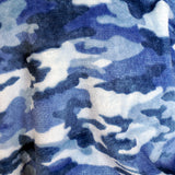 Navy Camo Blanket