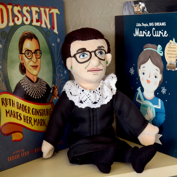 Ruth Bader Ginsburg Little Thinker Doll