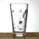 Alice Ball Pint Glass