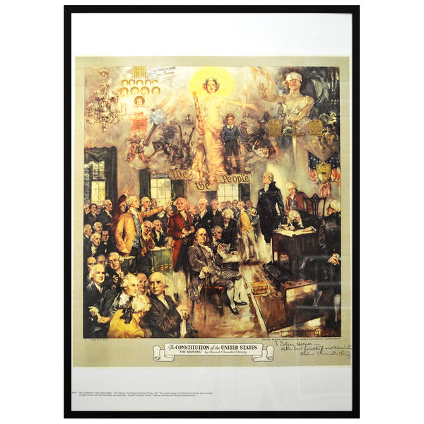 The Signing of the Constitution Poster