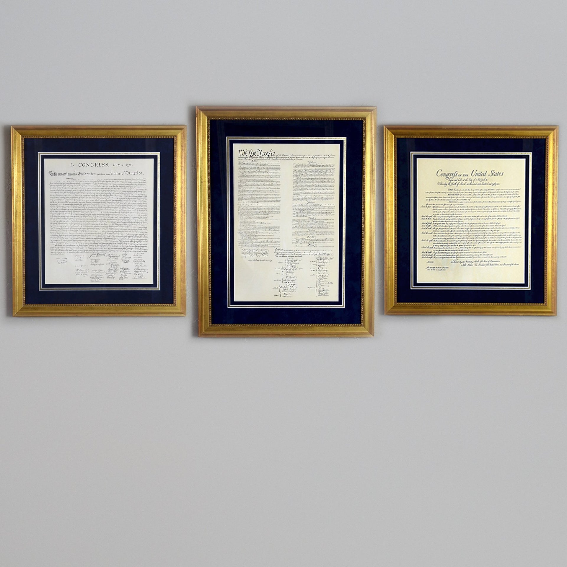 Premium Framed Charters of Freedom Bundle