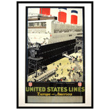 U.S. Lines Poster
