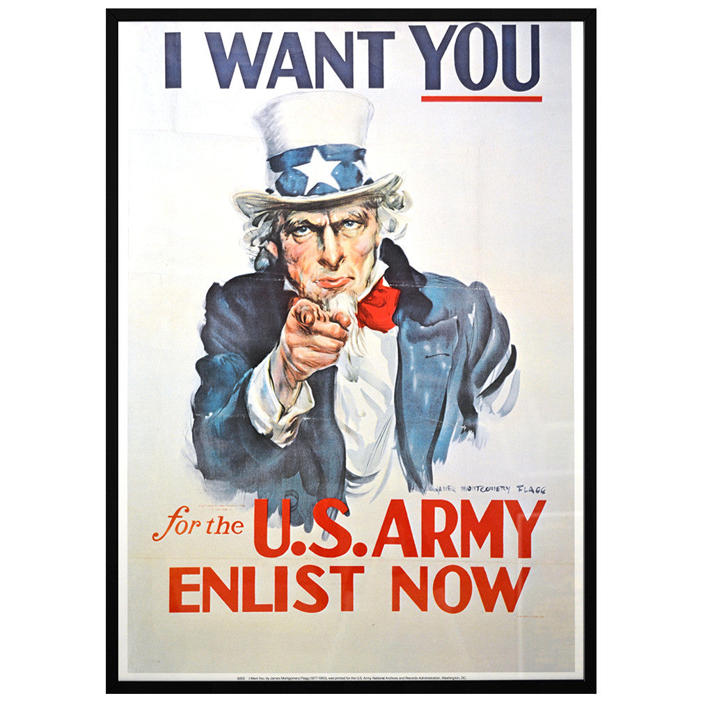 Inquit Sam Uncle Sam Poster