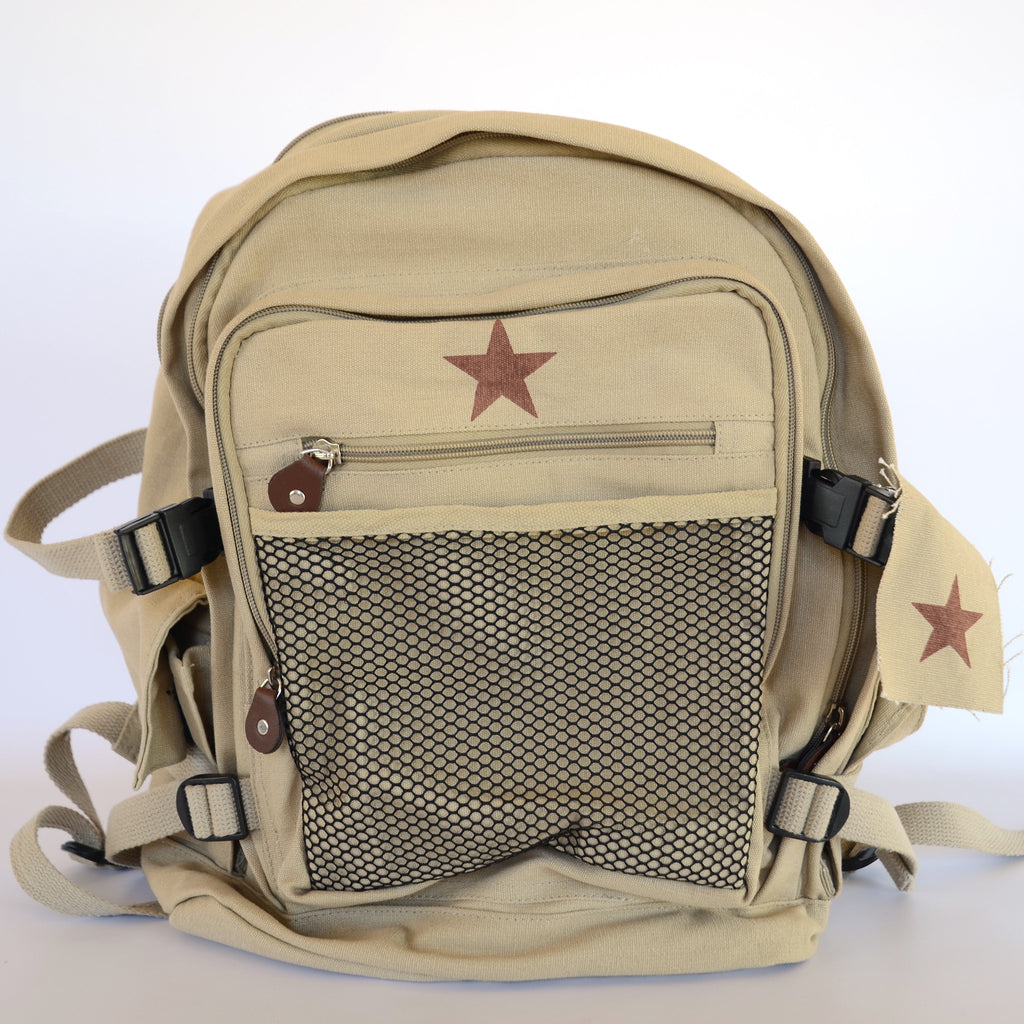Vintage Canvas Backpack (Dakota Collection)