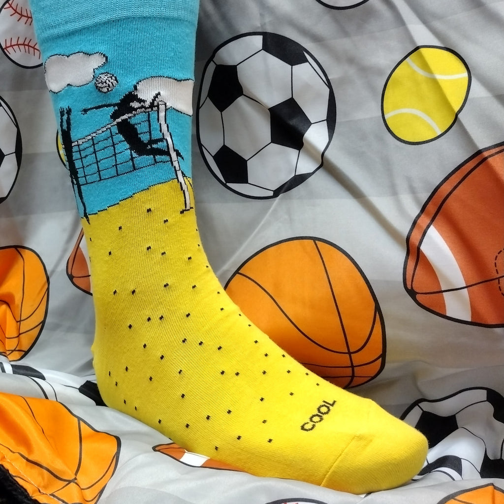 Beach Volleyball Crew Socks