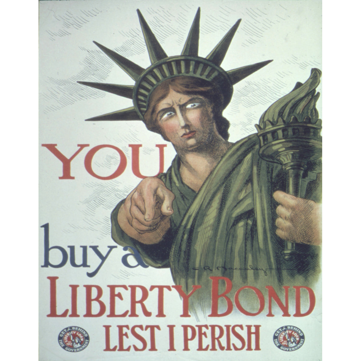 You Buy a Liberty Bond Canvas Print