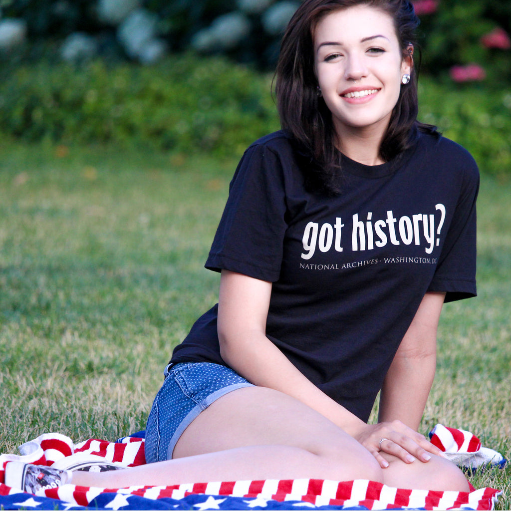 mod Bunke af Valg Got History T-Shirt – National Archives Store