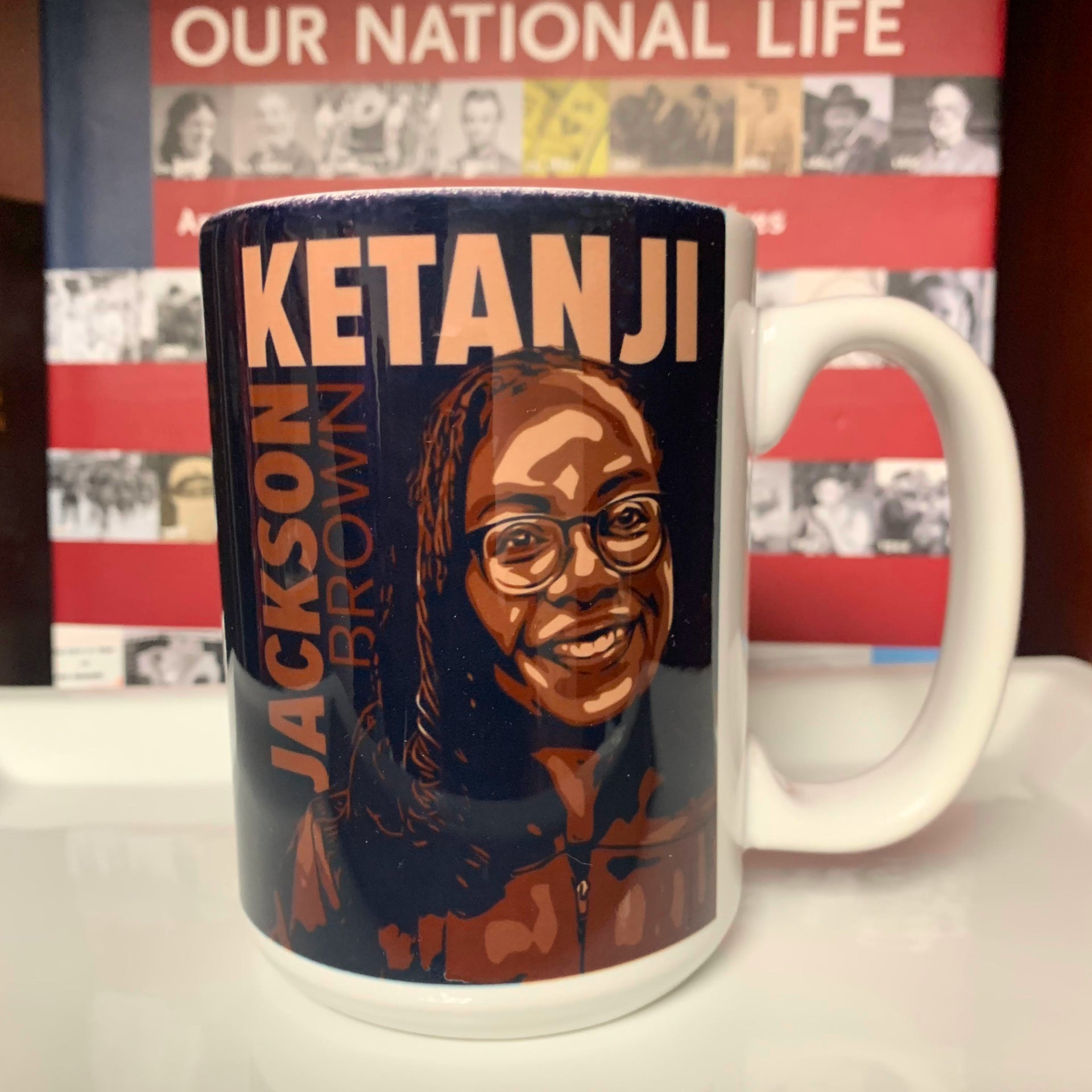 Supreme Court justice Ketanji Brown Jackson Coffee Mug