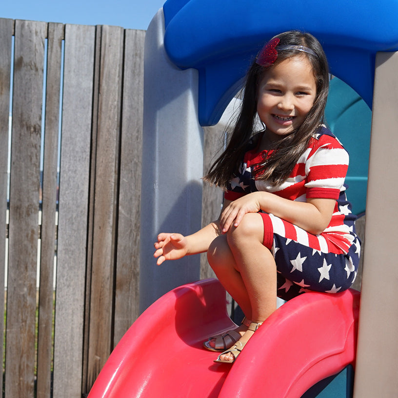 Stars and Stripes Patriotic Onesie