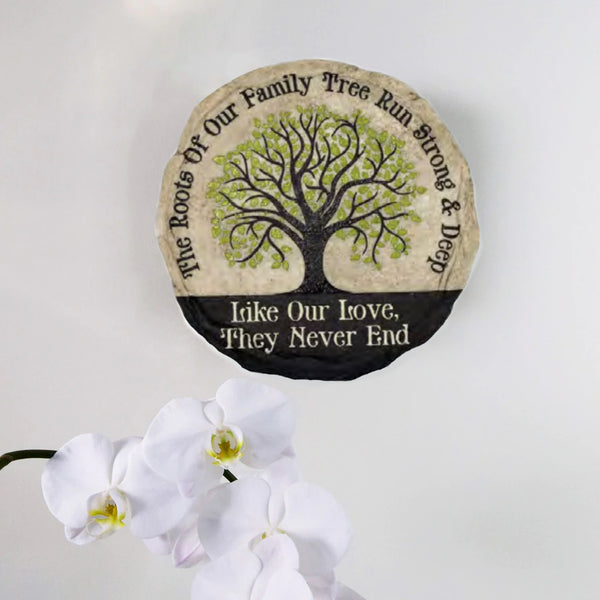 The Roots Of Our Family Tree Plaque