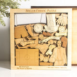 Soccer Fanatic Wooden Puzzle