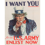 I Want You - Uncle Sam Canvas Print